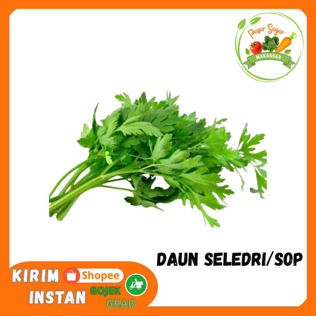 

Daun seledri/sop Sayur segar Pasar online makassar