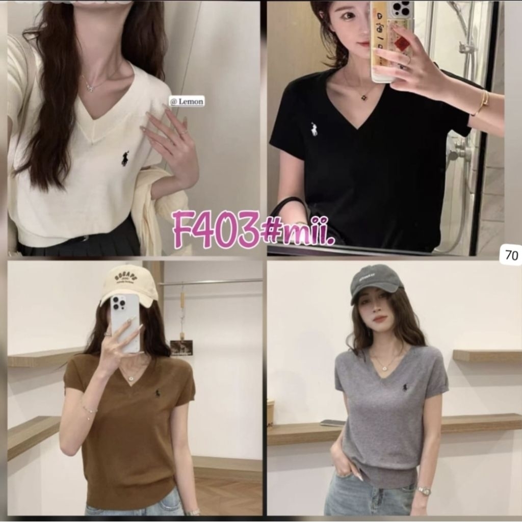 rajut polo v/rajut polo import/rajut pendek