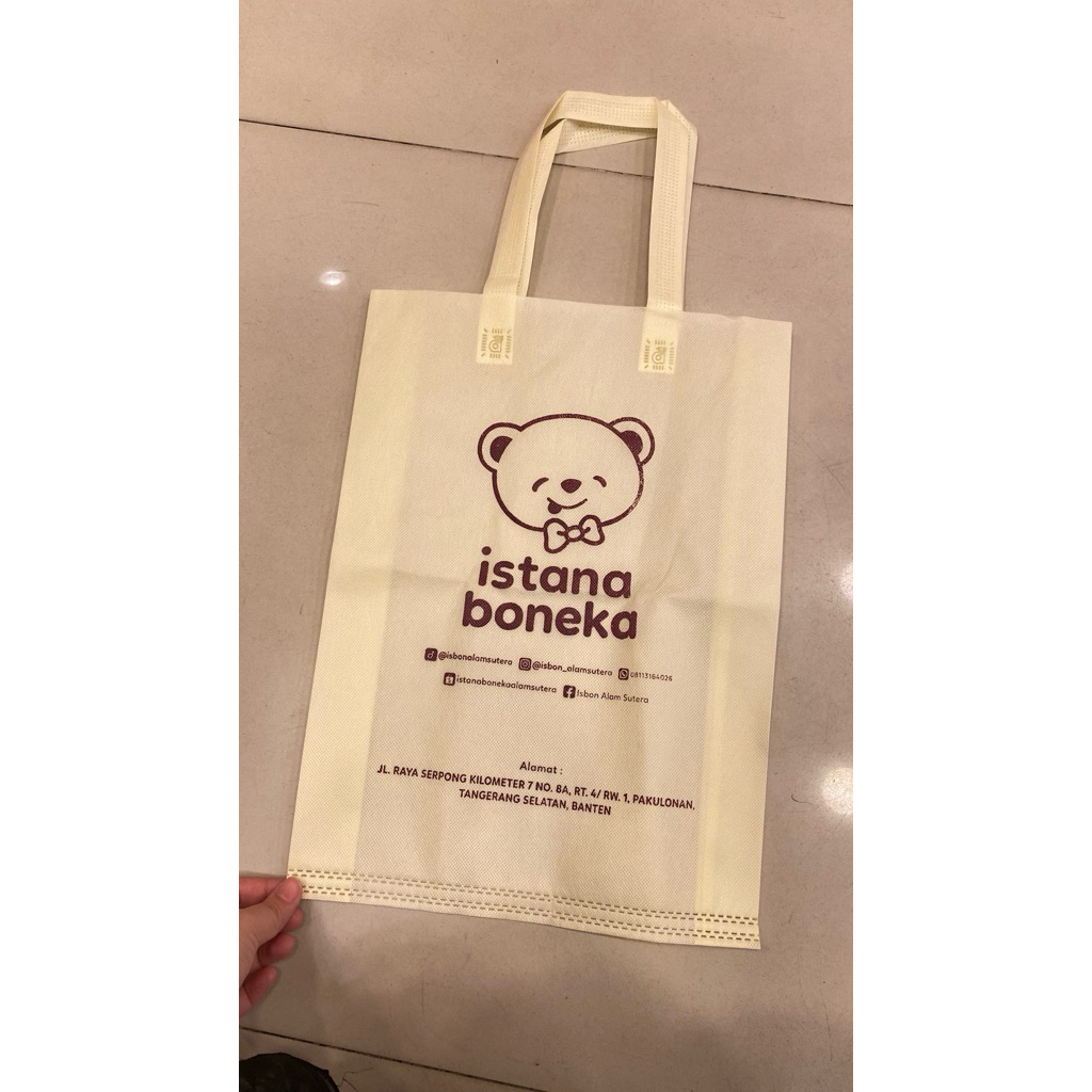 ORI ISTANA BONEKA ISBON TAMBAHAN TAS BELANJA