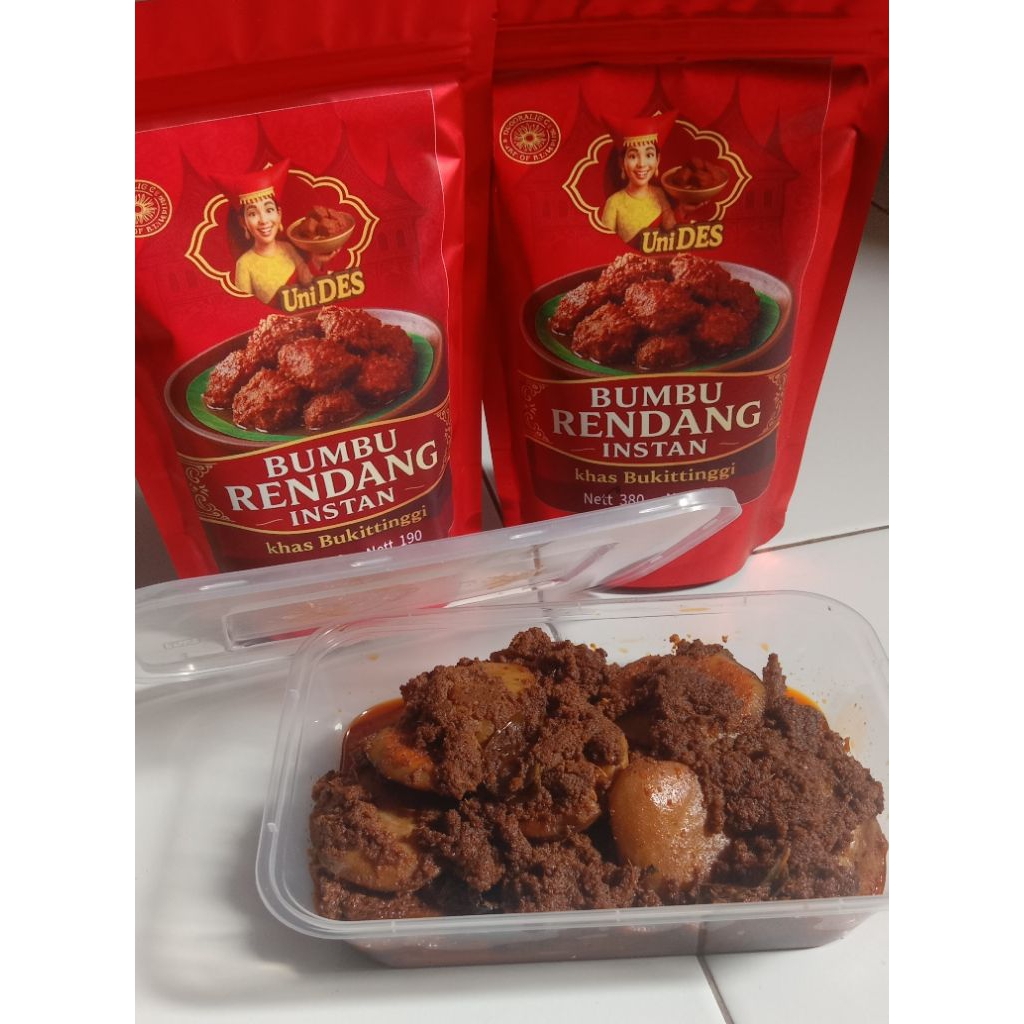 

Bumbu rendang instan unides