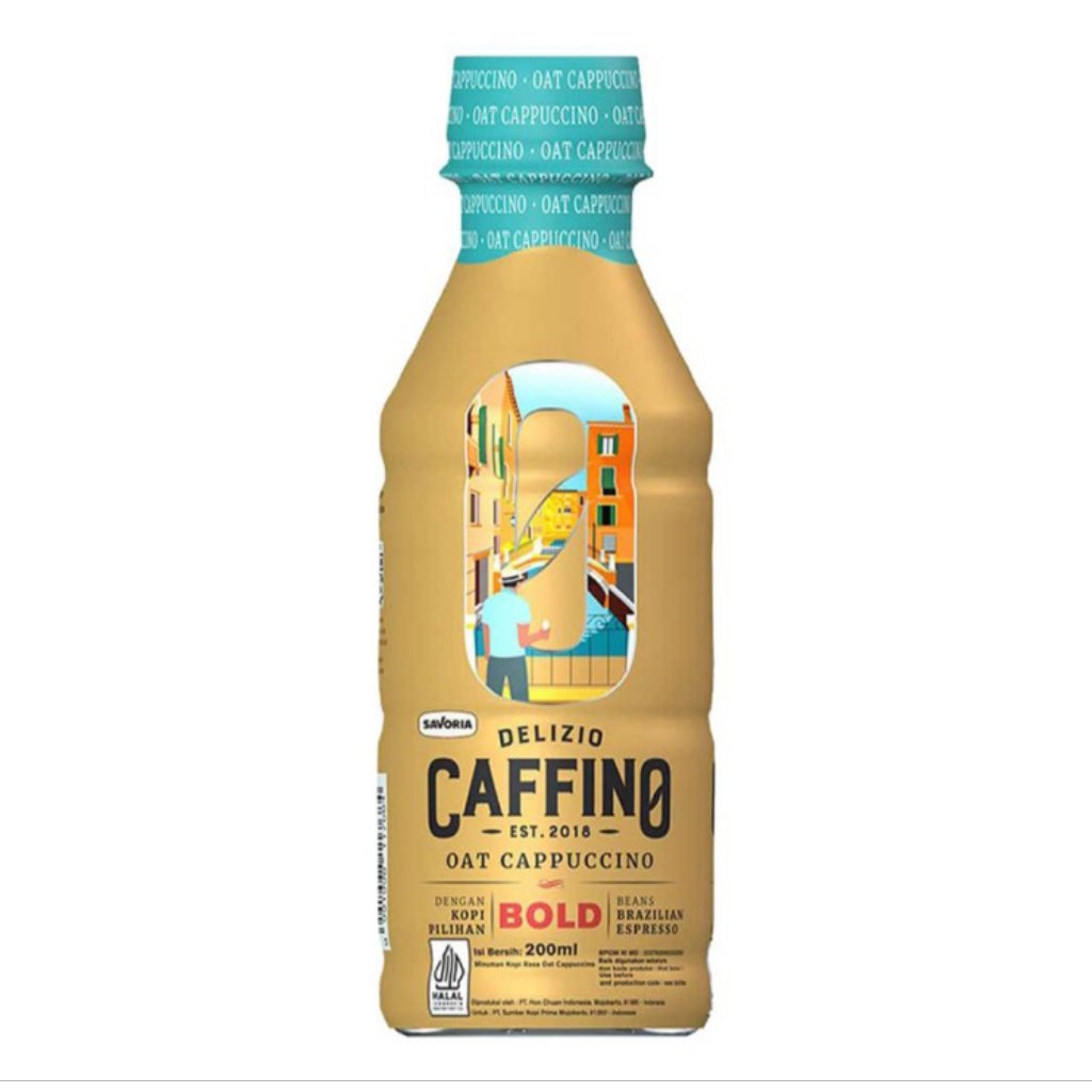 

Caffino Delizio Oat Cappuccino Minuman Kopi Botol 200 ml