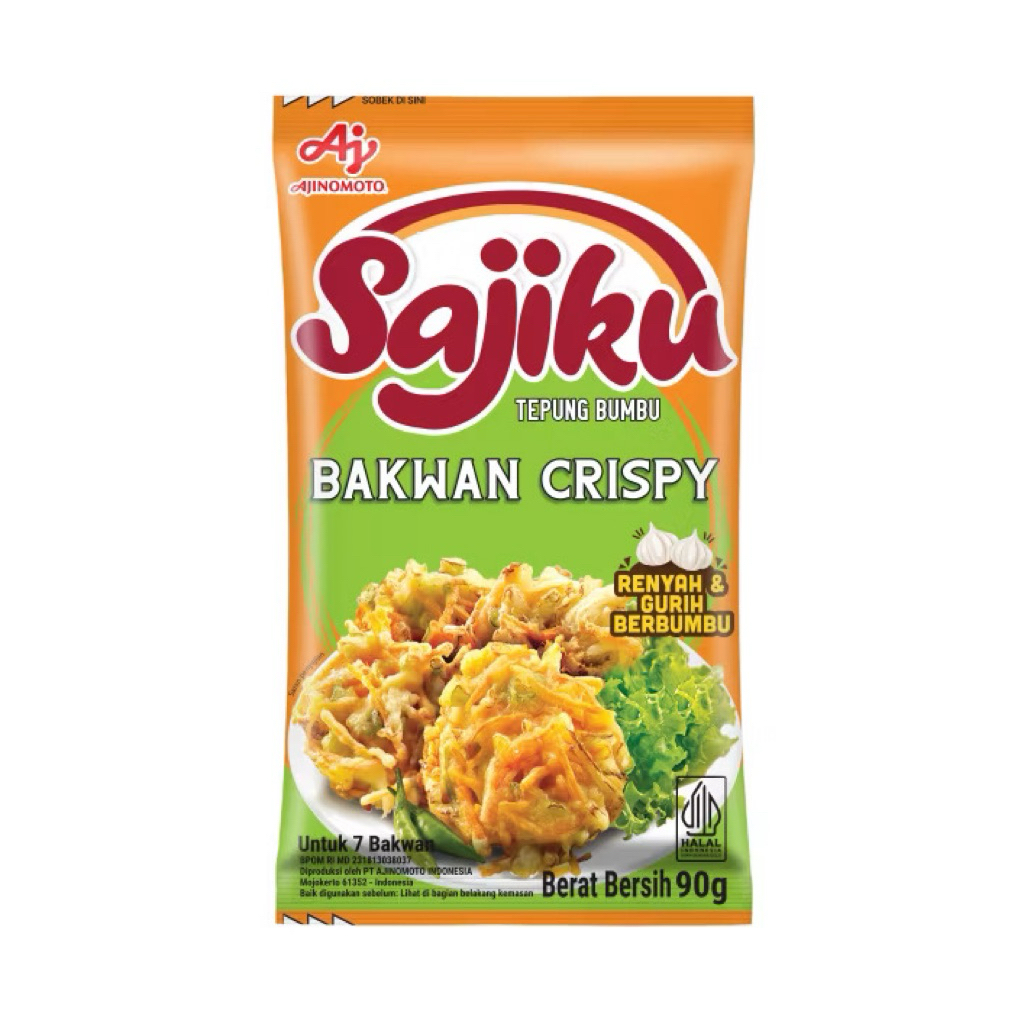 

Sajiku tepung bakwan crispy 90g