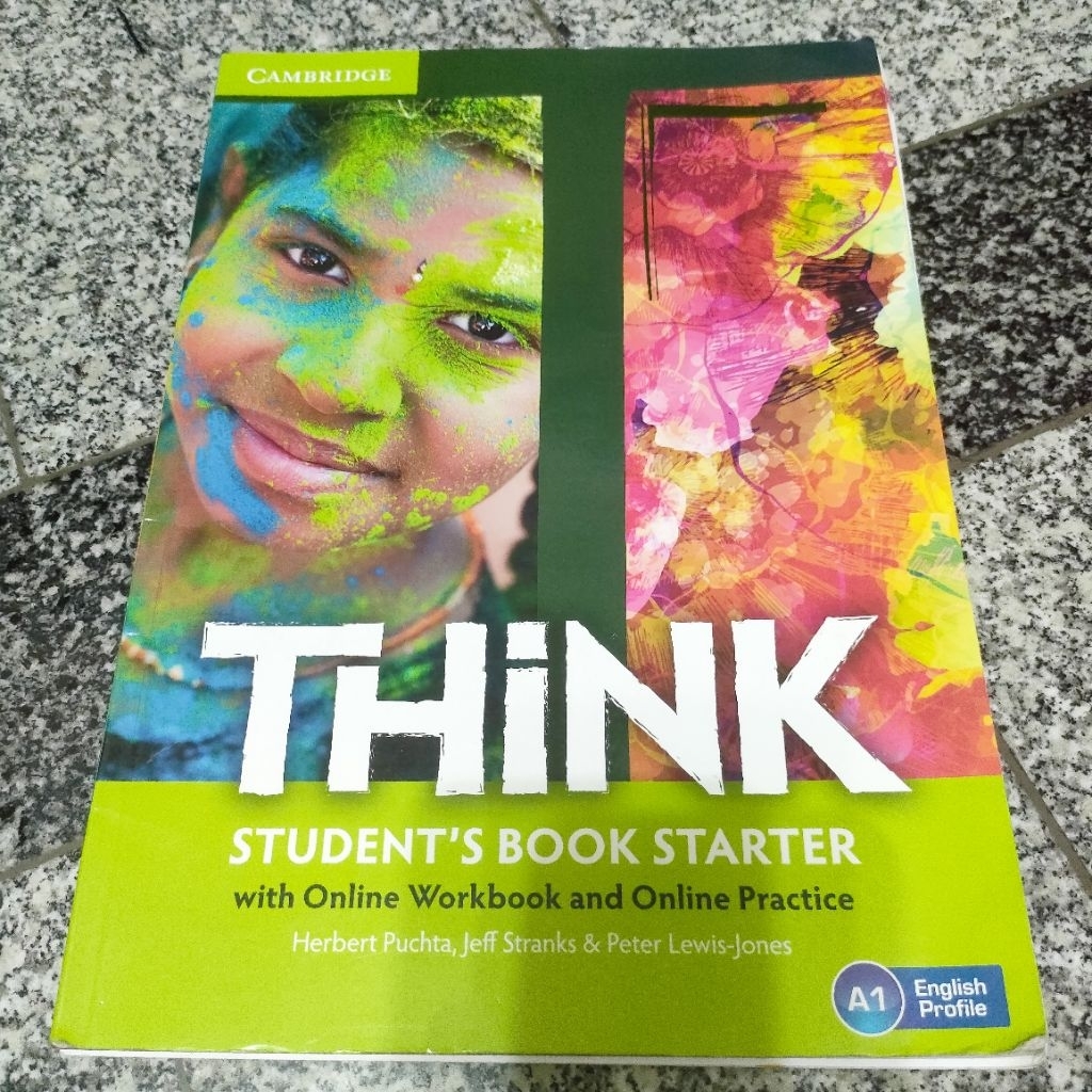 Preloved english cambridge THINK starter ORIGINAL