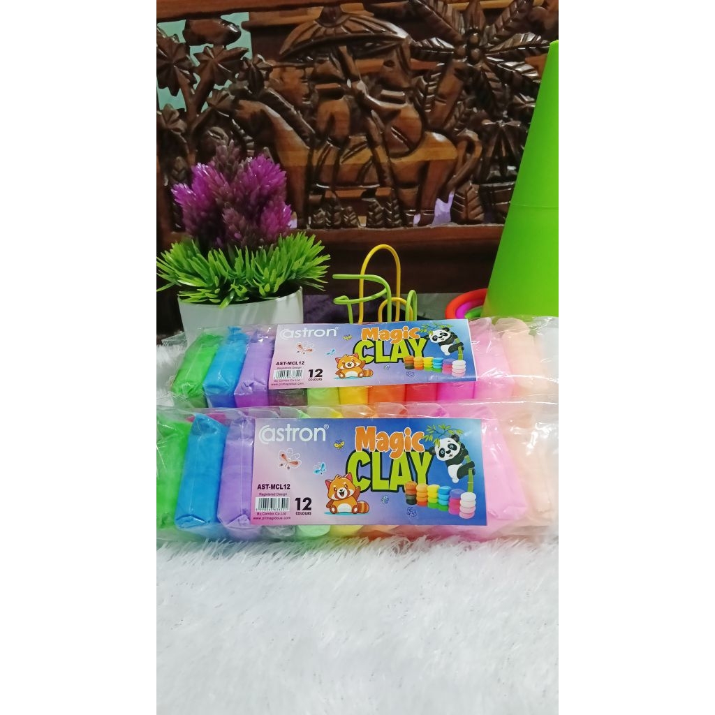 Magic Clay 12 warna