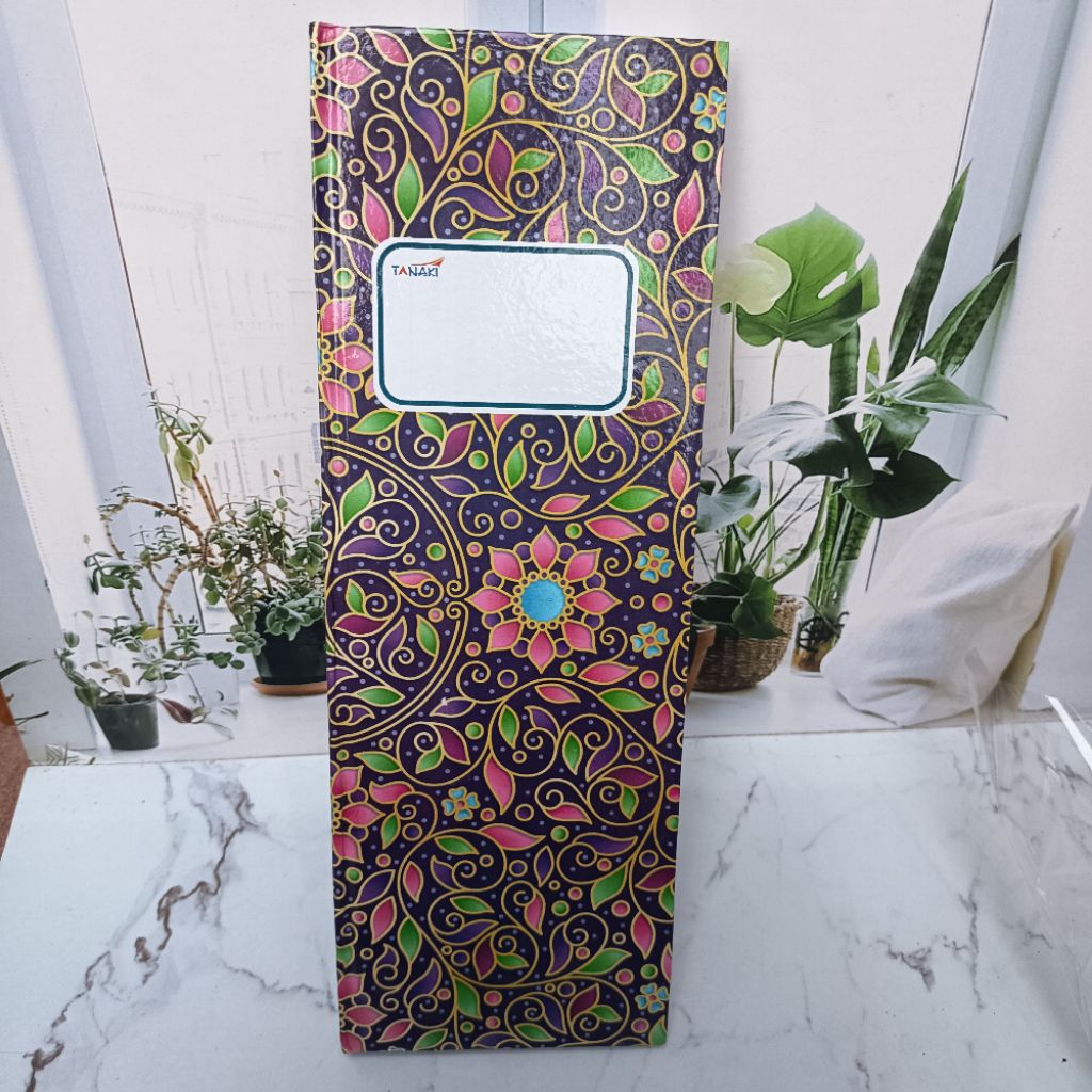 

Buku Hard Cover Exspedisi 100 Lembar Merek Premium Tanaki Ukuran 11 X 32