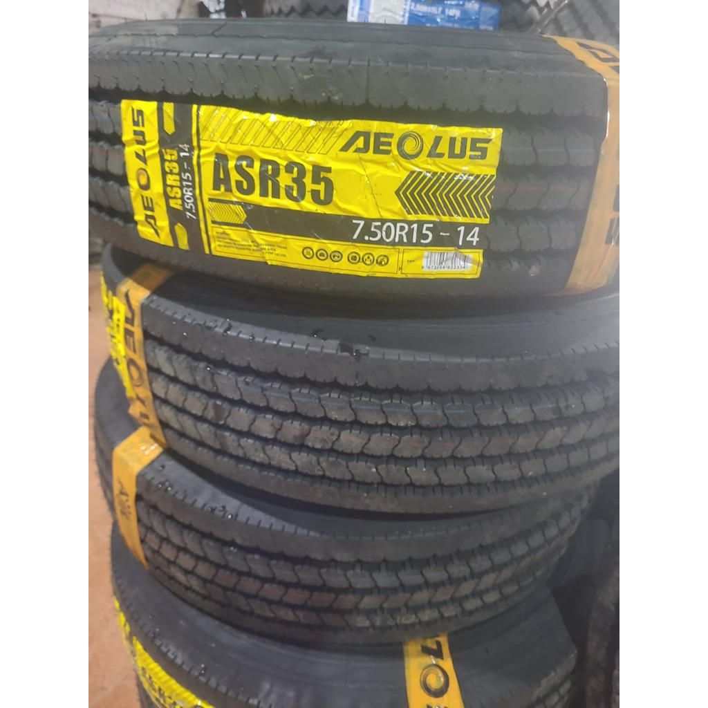Ban Truk Aeolus 750 R15 15 ASR35 Engkel SET komplit 14PR