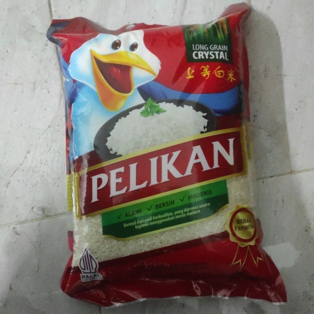 

beras pelikan 5kg