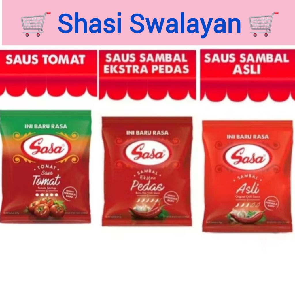 

SASA TOMAT/ SAMBAL SACHET 8gr x 20pcs