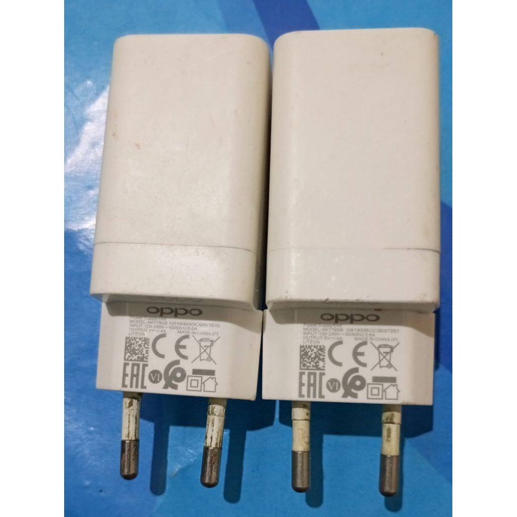 charger oppo original 5V 4A bekas