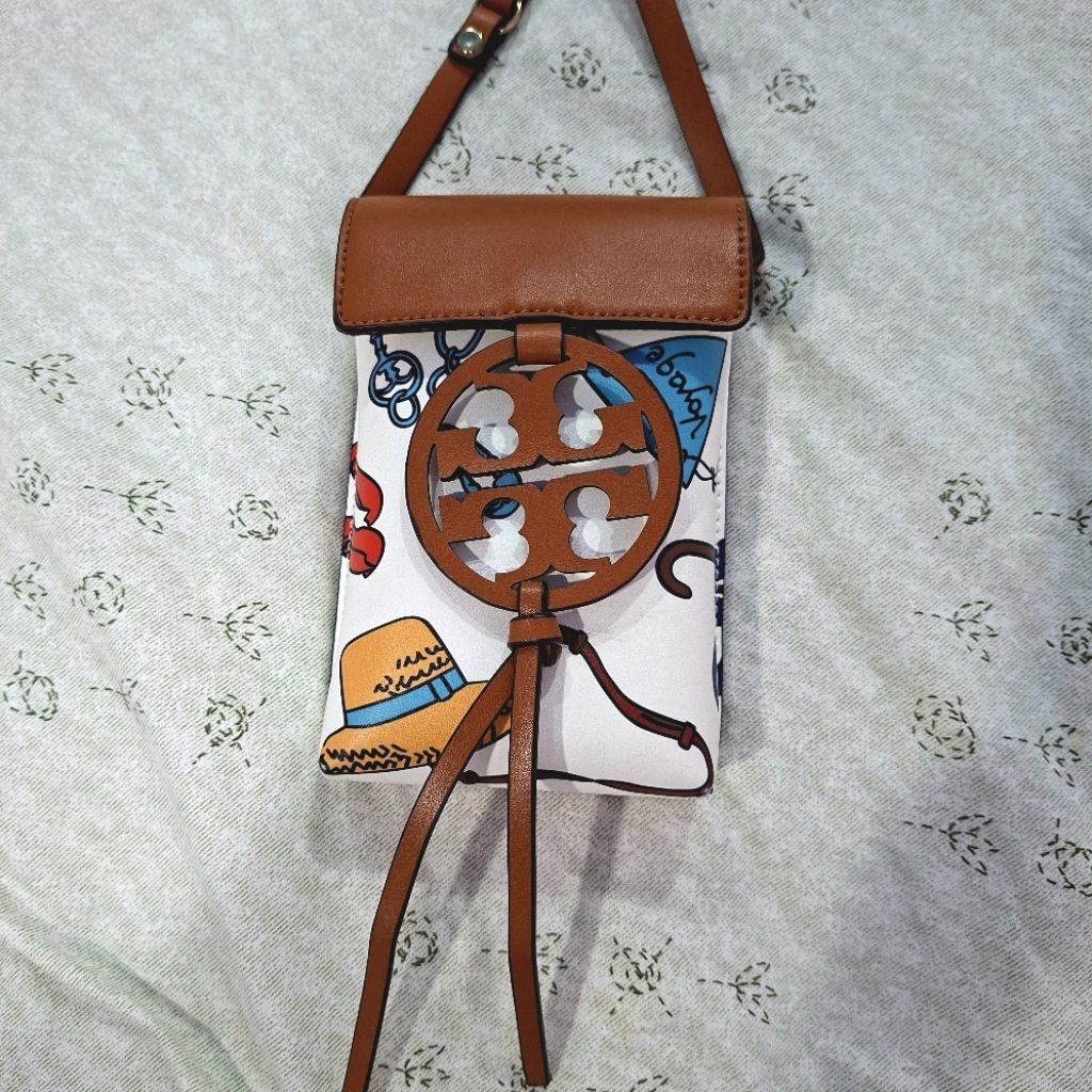 PRELOVED Tory Burch Miller Phone Crossbody Bag