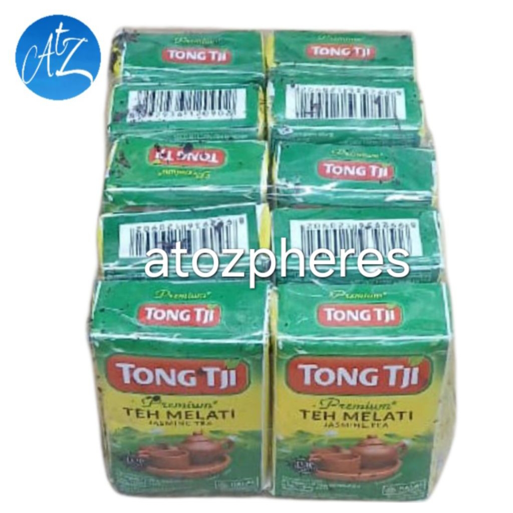 

Teh melati premium halal MUI TONG TJI JASMINE TEA 90g ( 10 x 9g )