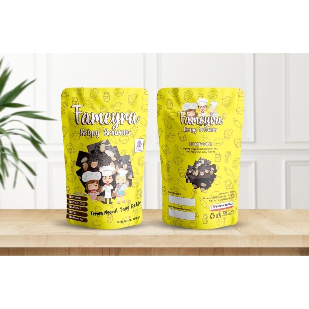 

krispy brownies pouch