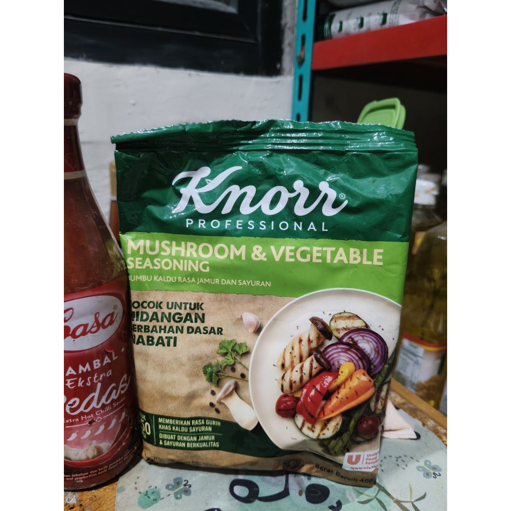 

KNORR MUSHROOM AND VEGETABLE SEASONING 400GR