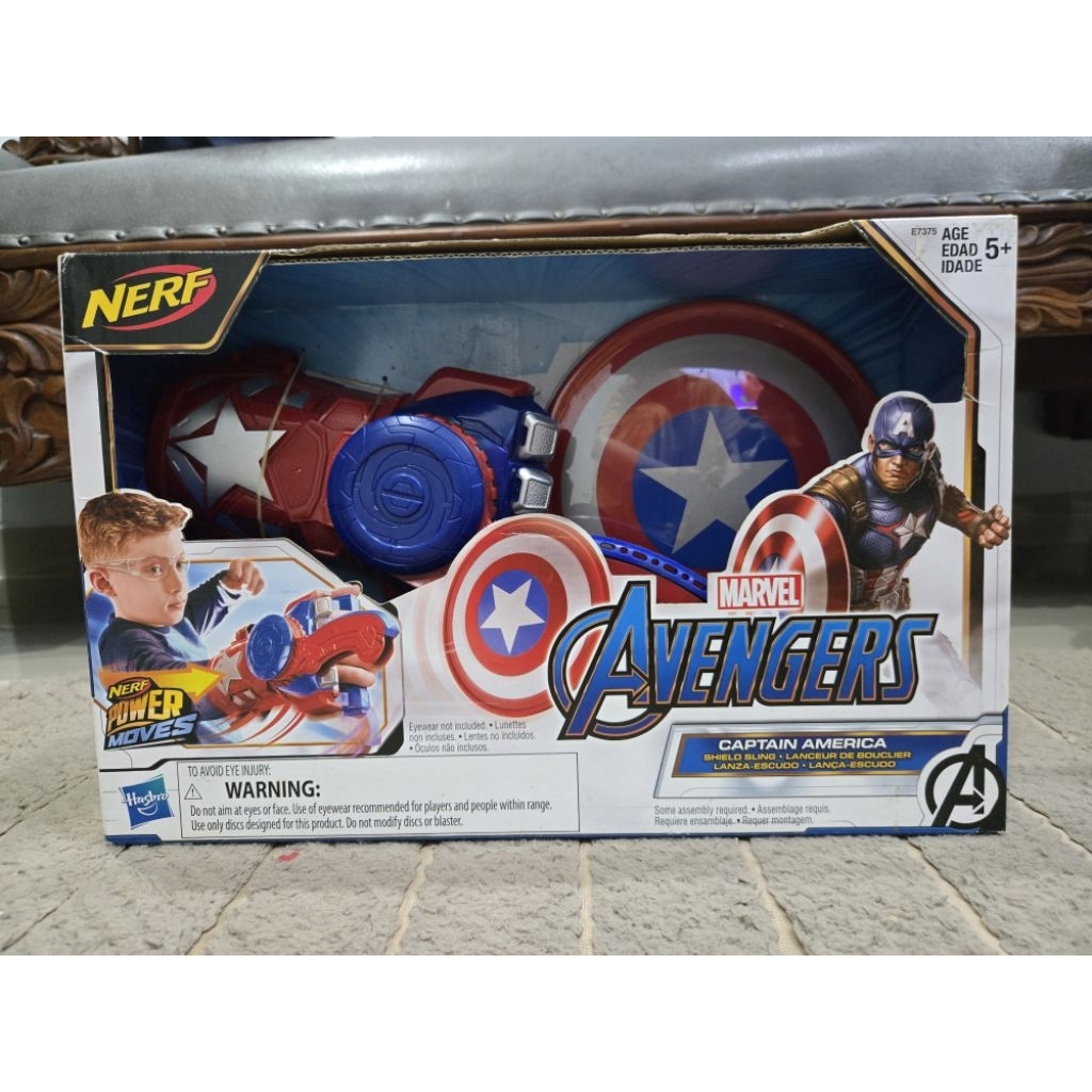 MAINAN AVENGERS - NERF CAPTAIN AMERICA