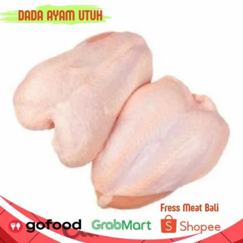 

Dada ayam utuh fresh 500gr