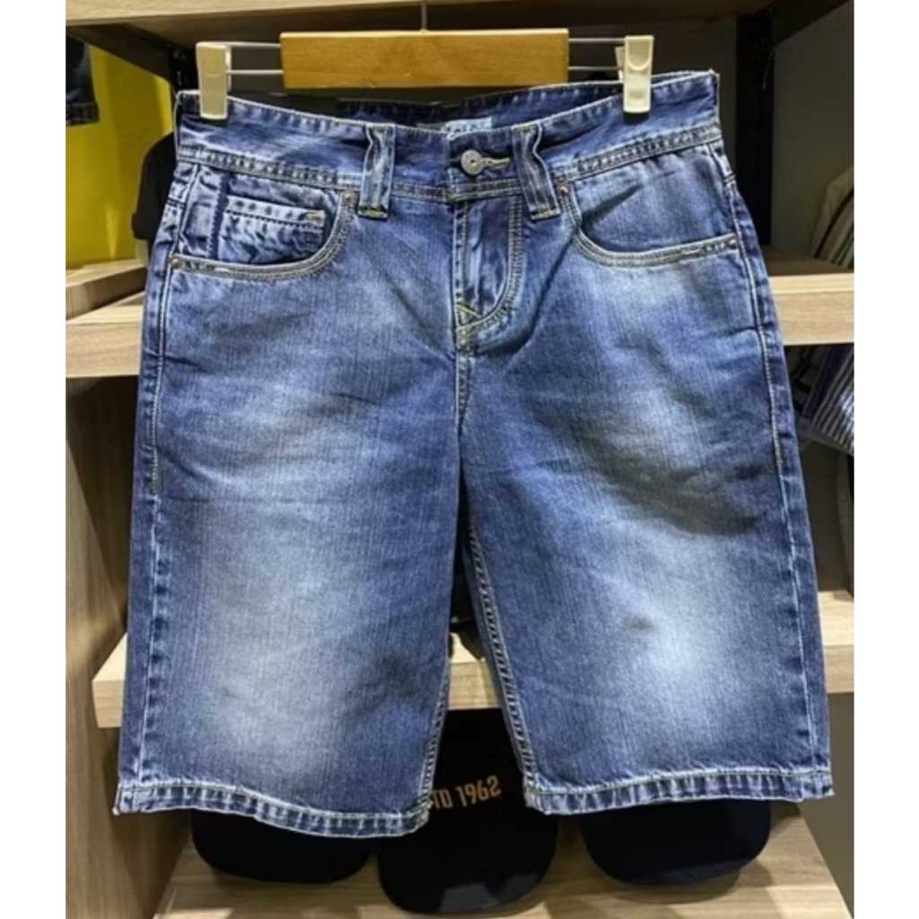 Celana Pendek Lois Original 100% Pria Denim Asli
