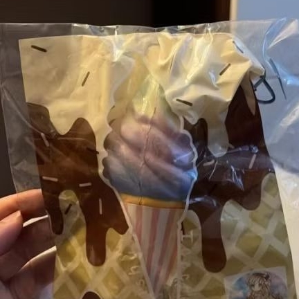 squishy ice cream punimaru rainbow