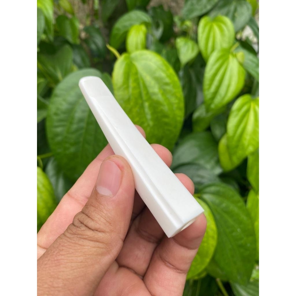 Once pipa tulang sapi model GG Panjang 8-9 cm super mulus