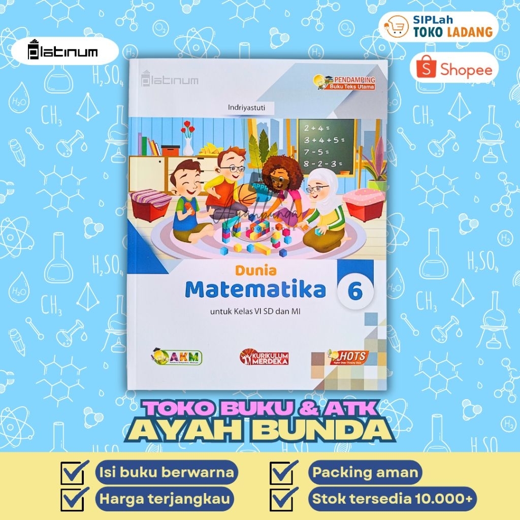 Buku Platinum Matematika Kelas 6 SD/MI