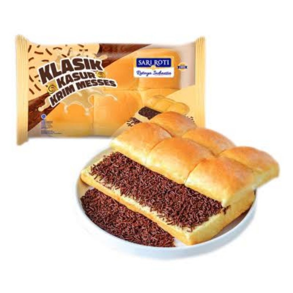 

Sari Roti Klasik Kasur Krim Meses
