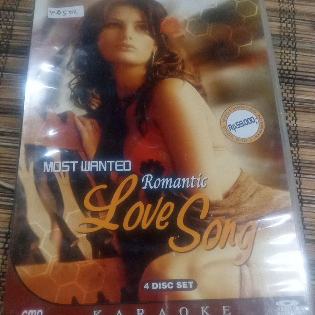 VCD 4 disc MOST WANTED ROMANTIC  KB502