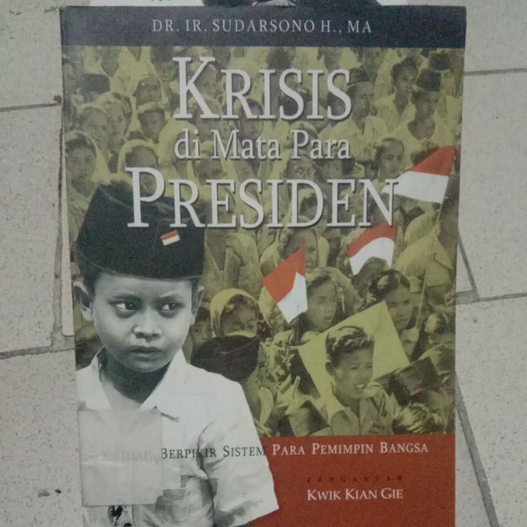 BUKU KRISIS DI MATA PARA PRESIDEN kaidah berpikir sistem para pemimpin  bangsa
