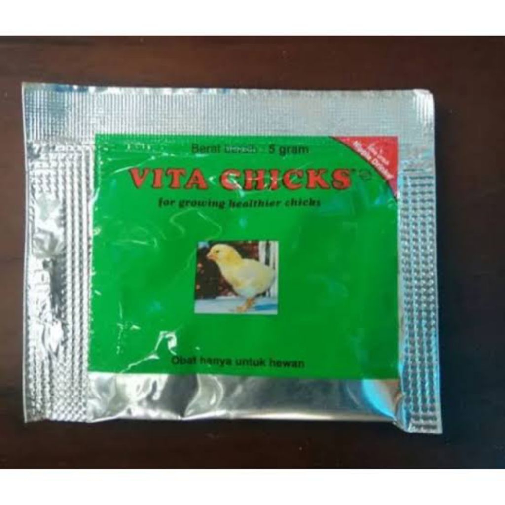 Vita Chicks Ayam - Vitamin Ayam Vitachick 5 gram