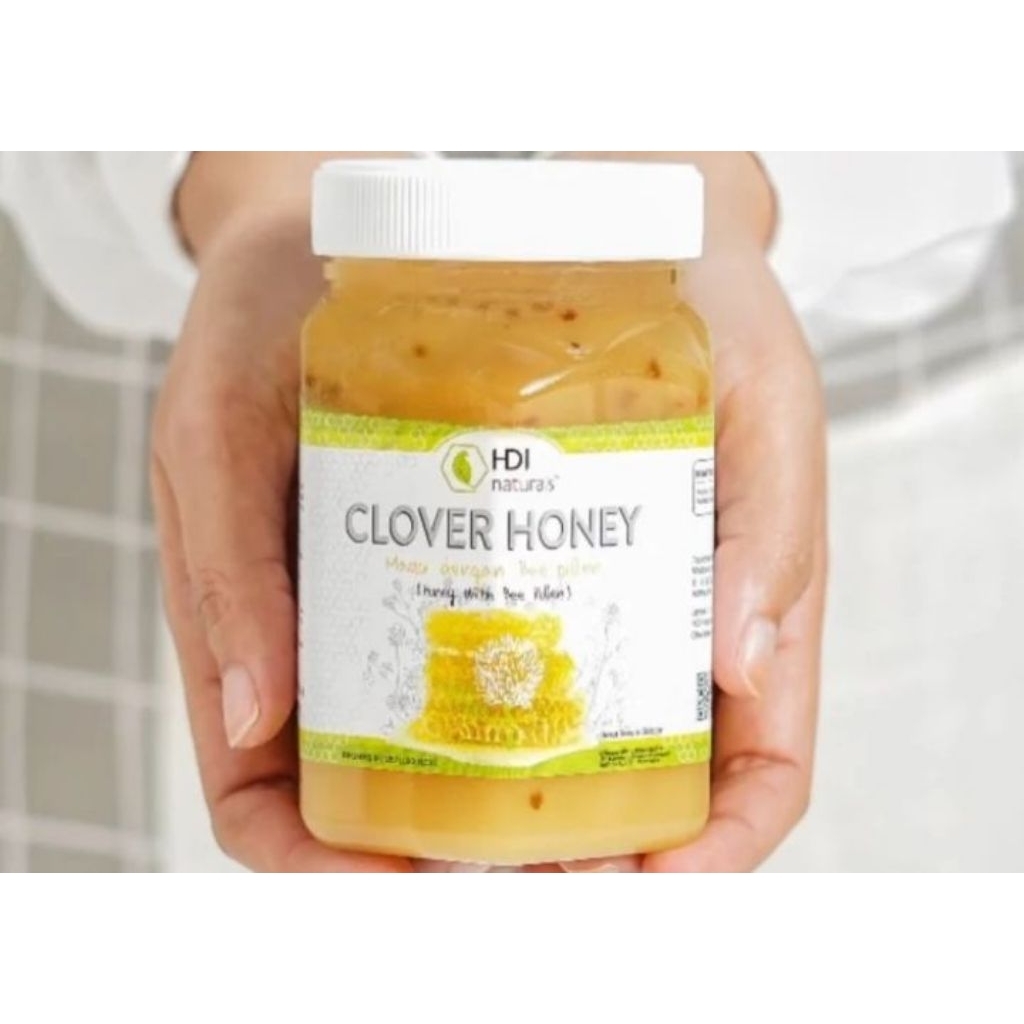 

madu clover honey 1kg exp 2028 original free sendok kayu