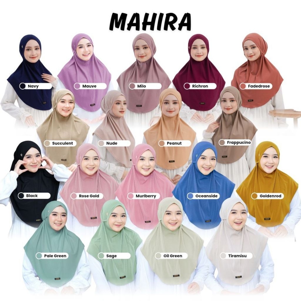 Mahira Daffi / hijab non pet / jilbab tali belakang terbaru / jilbab tali belakang / jilbab tali tan