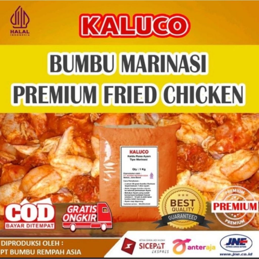 

Bumbu Marinasi freid chicken 1kg