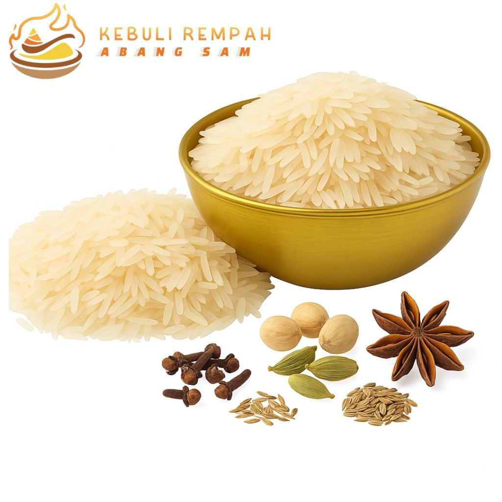 

Paket Bumbu Nasi MANDHI Rempah Komplit Plus Beras Basmati 500 Gr