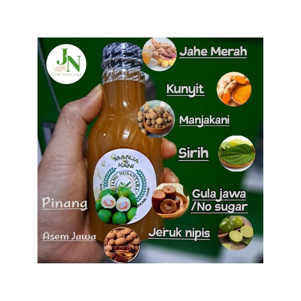 

JAMU MANJAKANI KHAS NUSANTARA 100% NATURAL|250ml|330ml|1Liter