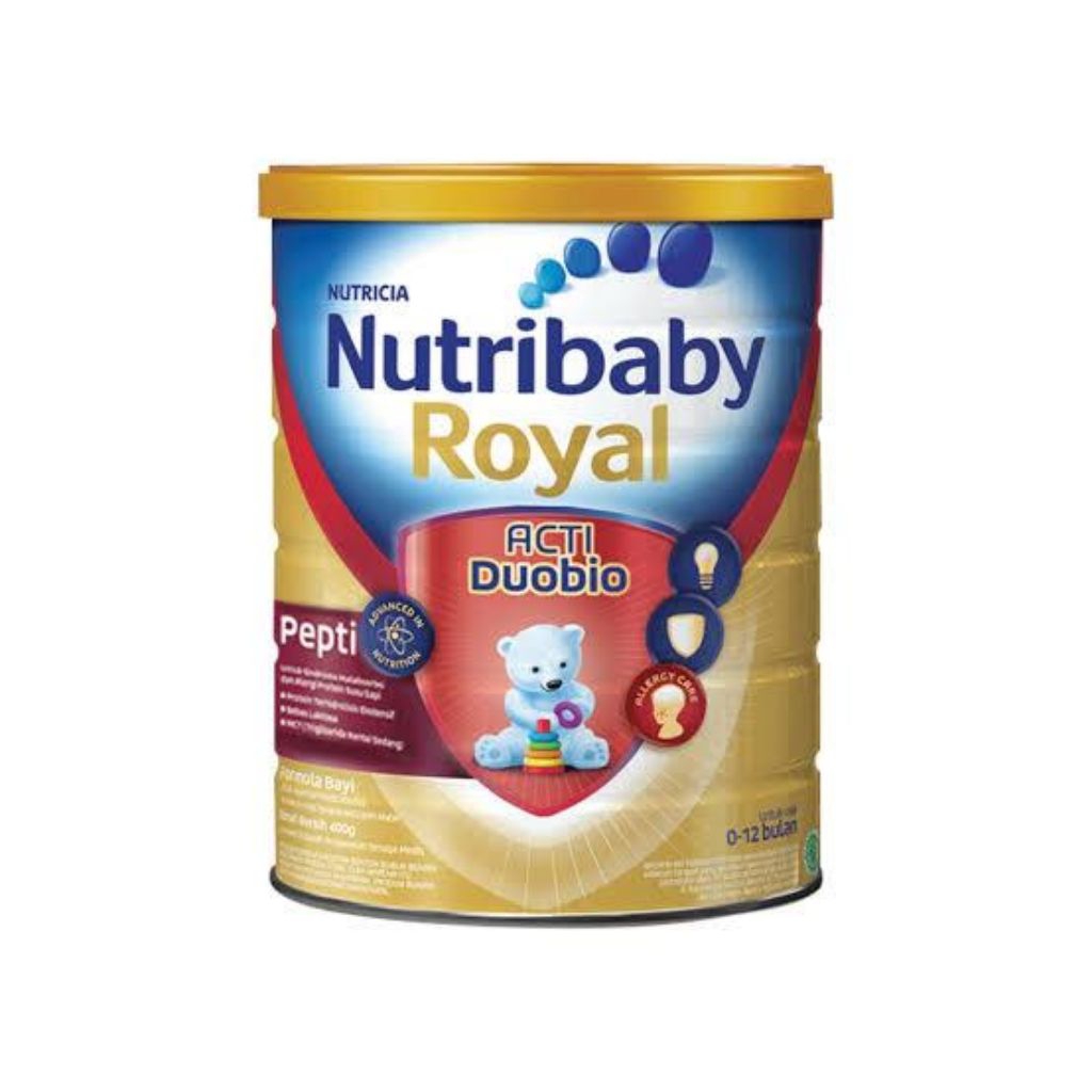

Nutribaby Royal Pepti 400 G - Formula Alergi susu sapi ringan