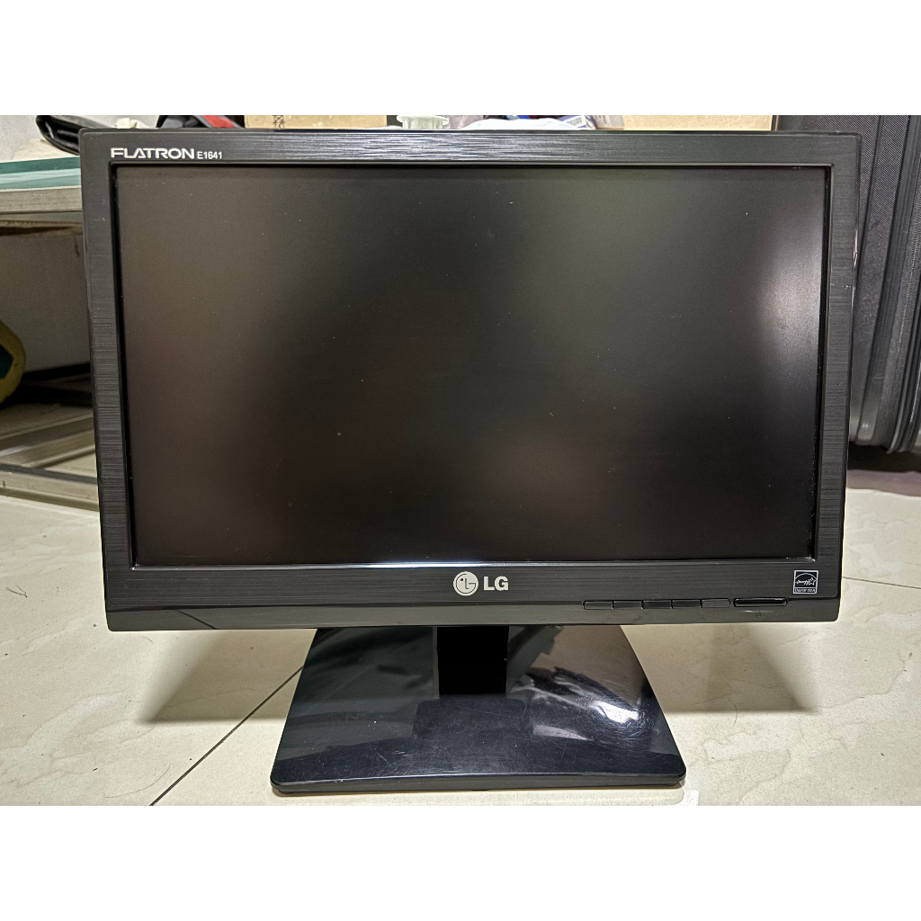 Monitor 16 inch LG Flatron E1614S VGA Kondisi Normal 2nd Second