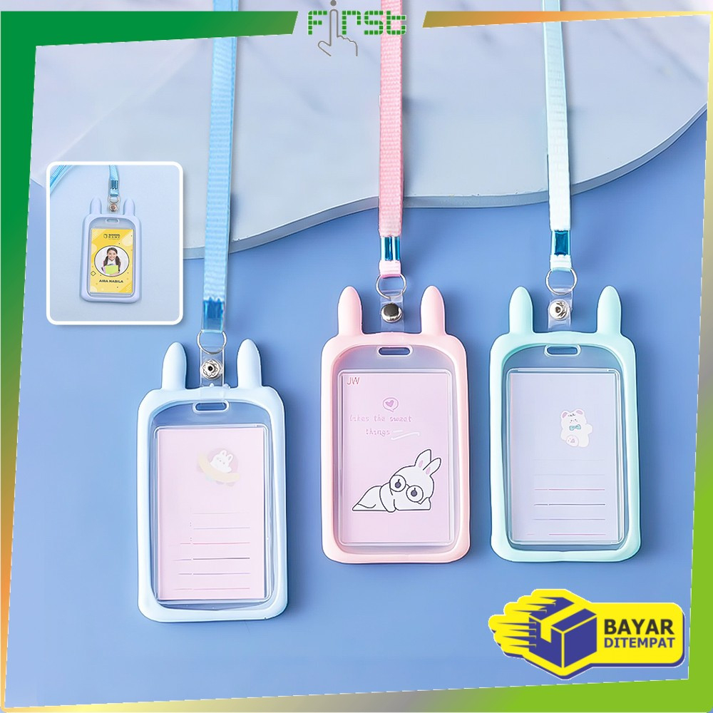 

FH-C324 Name Tag ID Card Holder Gantungan Kartu Nama Atau Panitia Motif Kartun / Tali ID Card Nama / Gantungan Tali Kartu Akses Kantor MRT Busway Lanyard