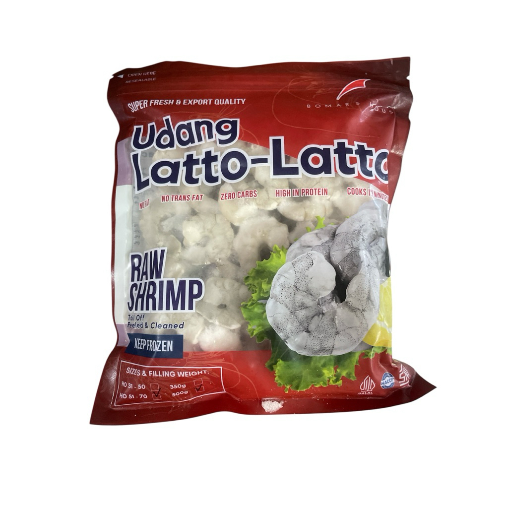 

BOMAR UDANG LATTO-LATTO 500 GR