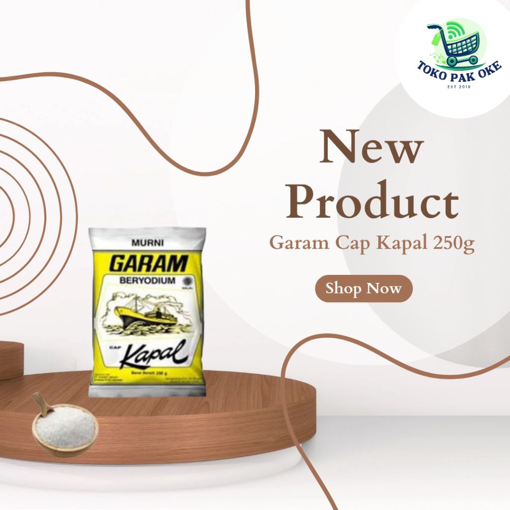 

Garam Cap Kapal 250g