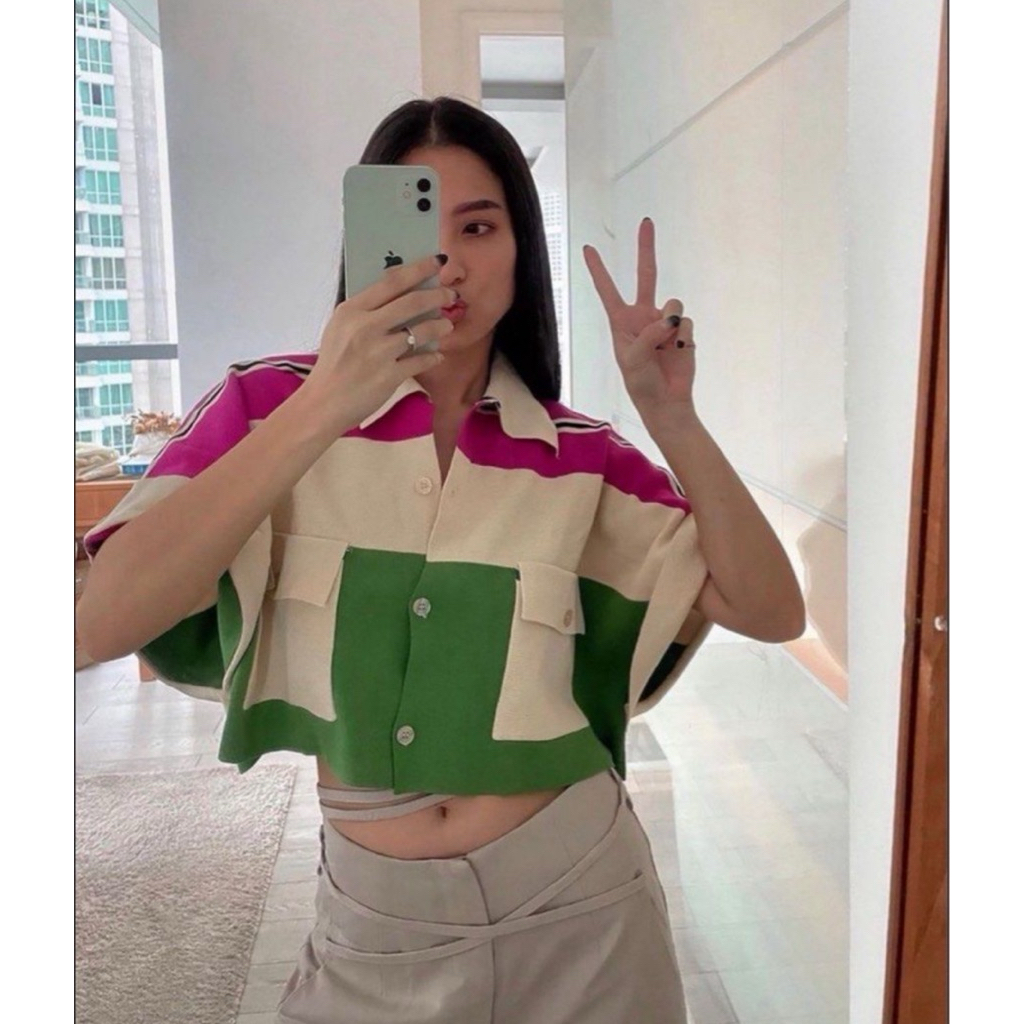 3MONGKIS x CISSYLIA - Square Pocket Tops