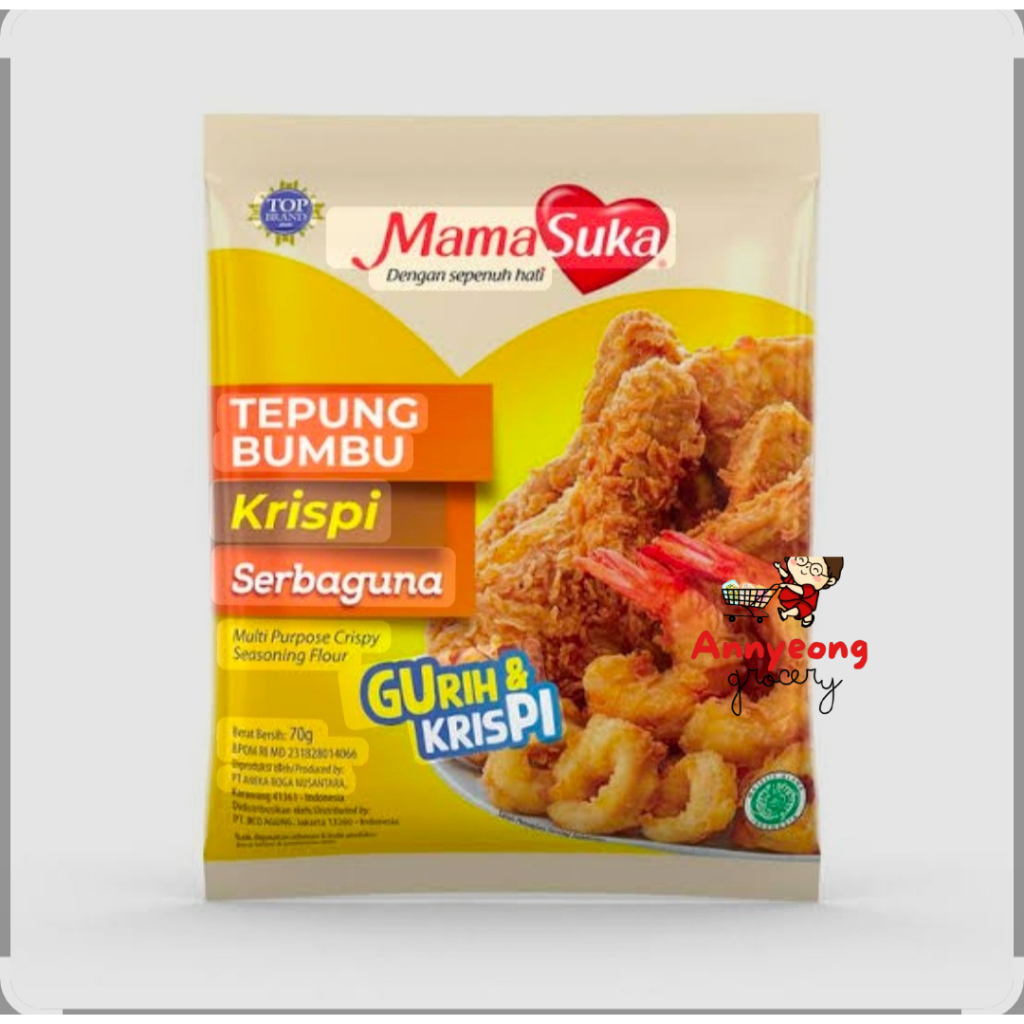 

AGS TEPUNG BUMBU CRISPY MAMA SUKA TEPUNG BUMBU SERBAGUNA