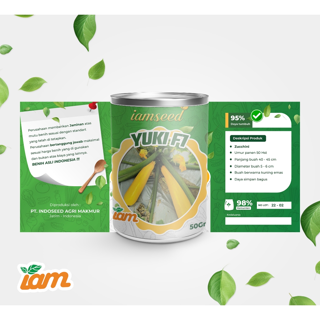 

Yuki F1 50gr | Zucchini kuning