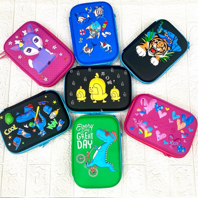 

Pencil Case / Tempat Pensil / Kotak Pensil / Hardcase Pencil case 3D