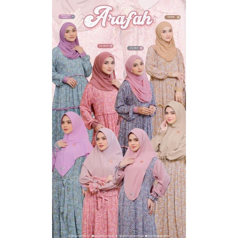 ARAFAH SERIES BY KHAIRIN HIJAB x JANA WEAR