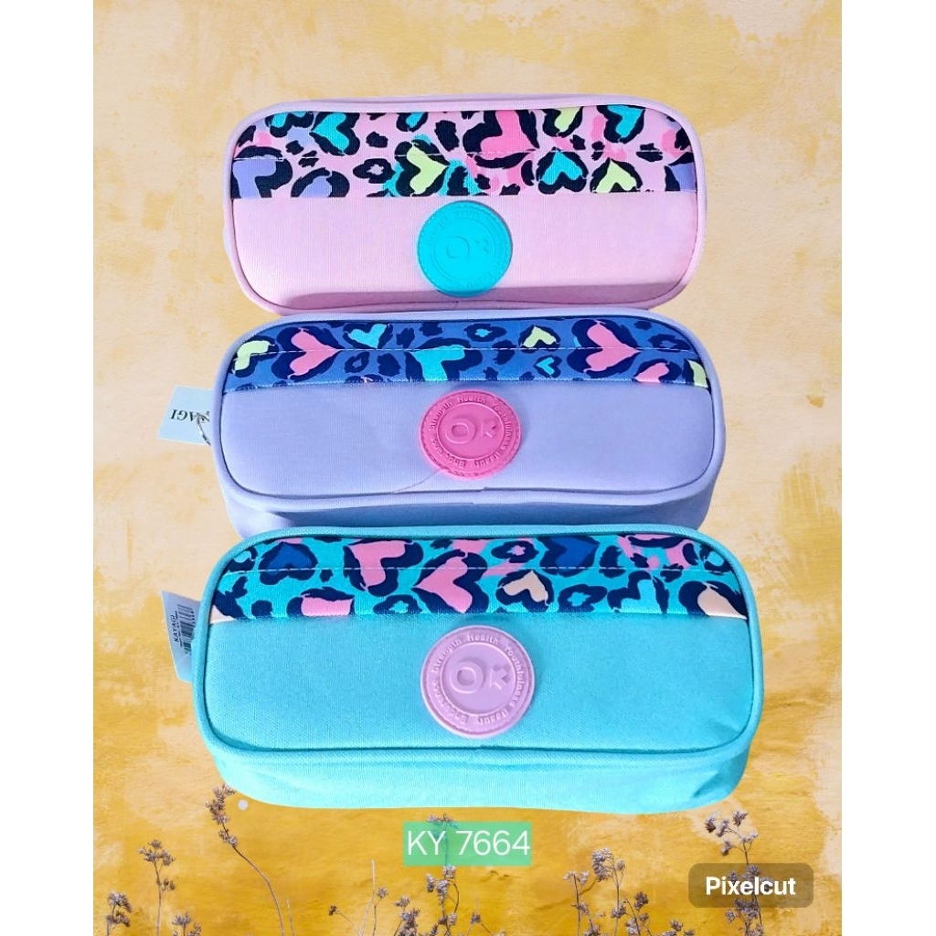

PENCIL CASE / DUSGRIP / TEMPAT PENSIL KAYAGI KY 7664 / 1PCS