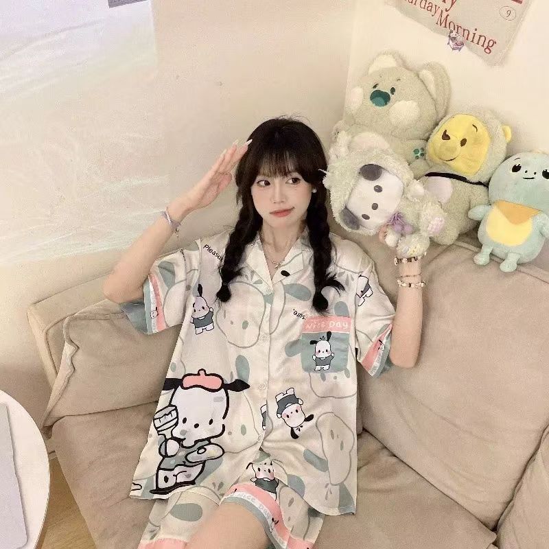 Piyama Set Kartun Sishe Nino untuk Wanita  Imut, Lembut dan Nyaman  Desain Terinspirasi Anak  Shopee