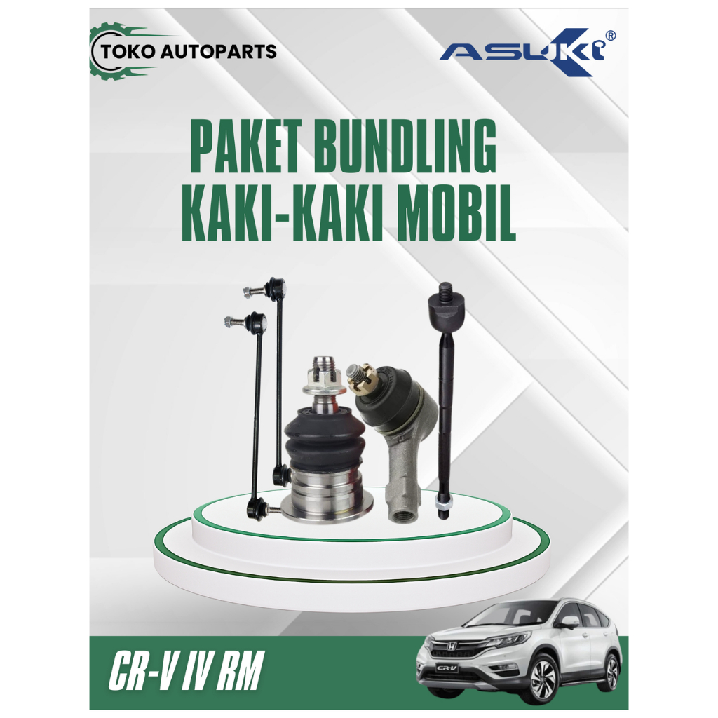 PAKET KAKI-KAKI MOBIL HONDA CR-V CRV IV 2011-2017 | PAKET SUSPENSION ORIGINAL ASUKI | LINK STABIL SL