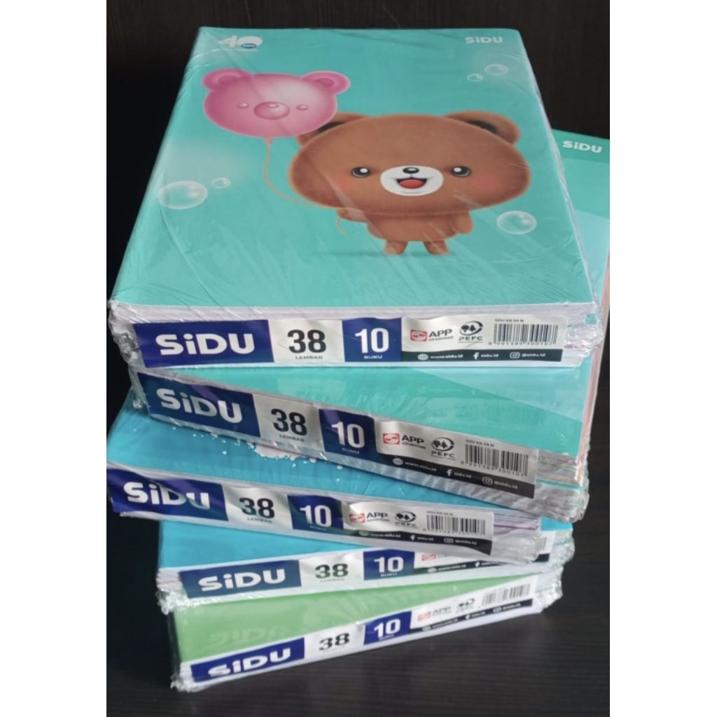 

promo buku tulis sidu 38 lembar isi 10 Pcs