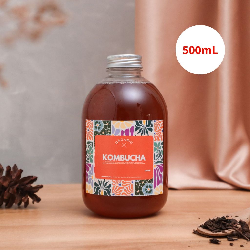 

500 ML Kombucha Tea | Minuman Kombucha siap minum by. MADAMBUCHA