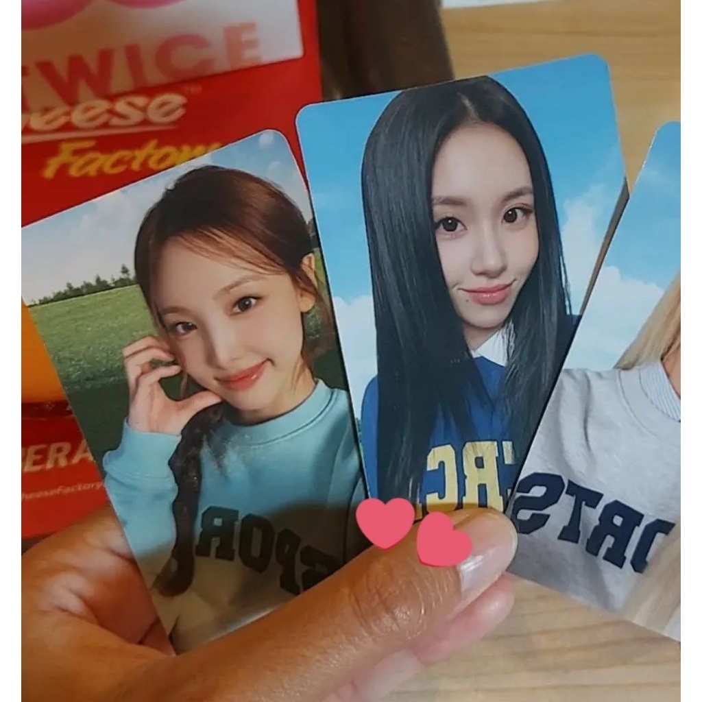 OFFICIAL PHOTOCARD TWICE X RICHEESE FACTORY NAYEON CHAEYOUNG
