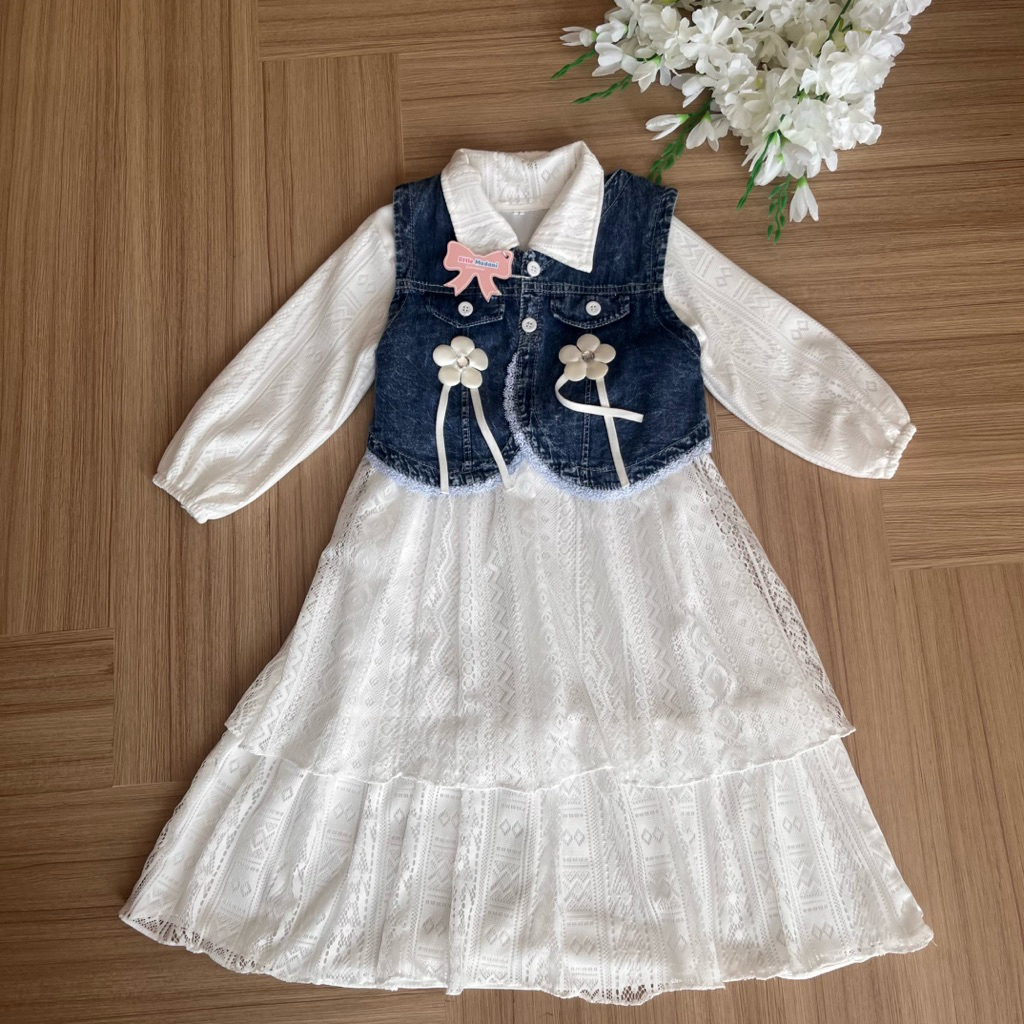 Gamis Rompi Jeans ELMADANI KIDS