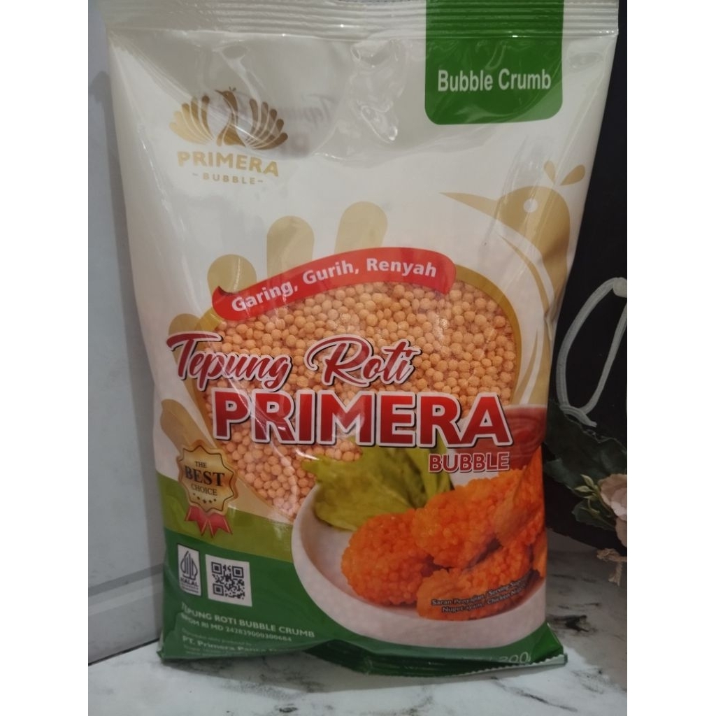 

Tepung roti Primera Bubble crumb 200gr